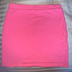 Pink Forever 21 mini skirt
